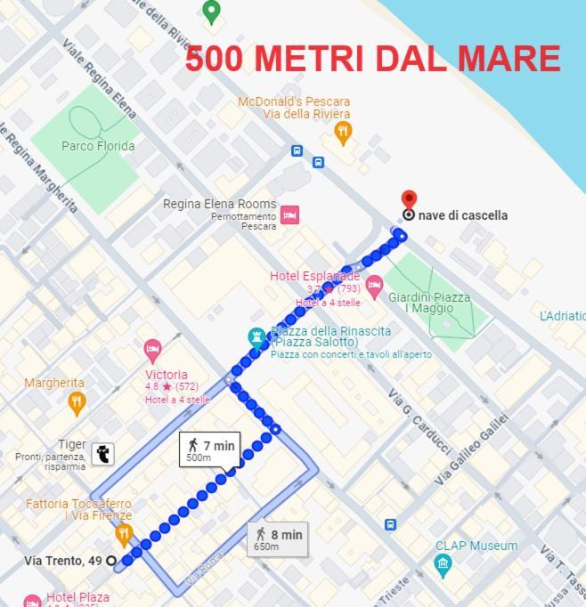 Indipendent Mini Apartment Pescara Centro المظهر الخارجي الصورة